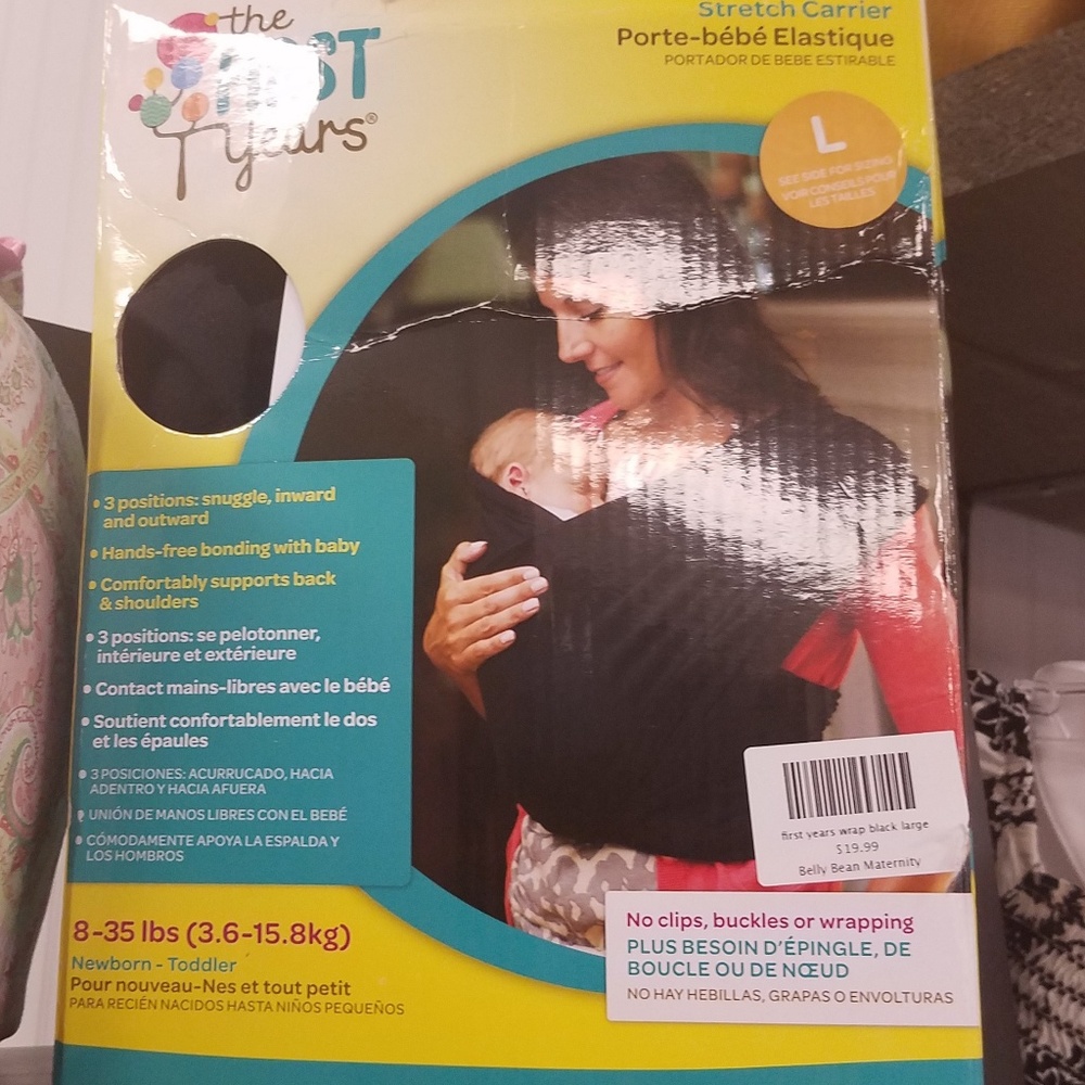 Stretch baby carrier